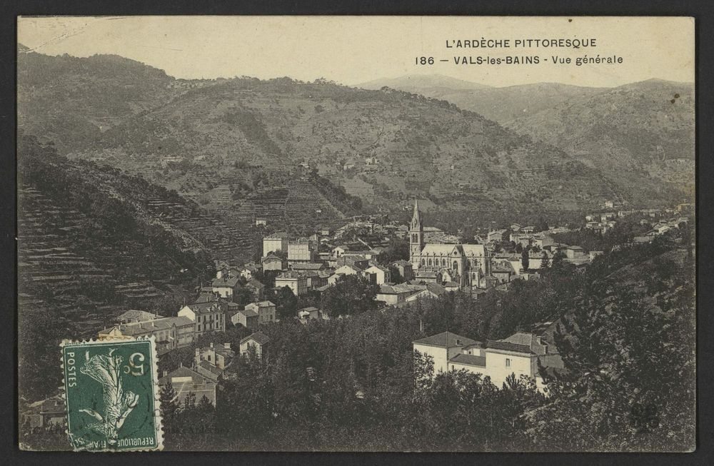 Vals-les-Bains - Vue générale