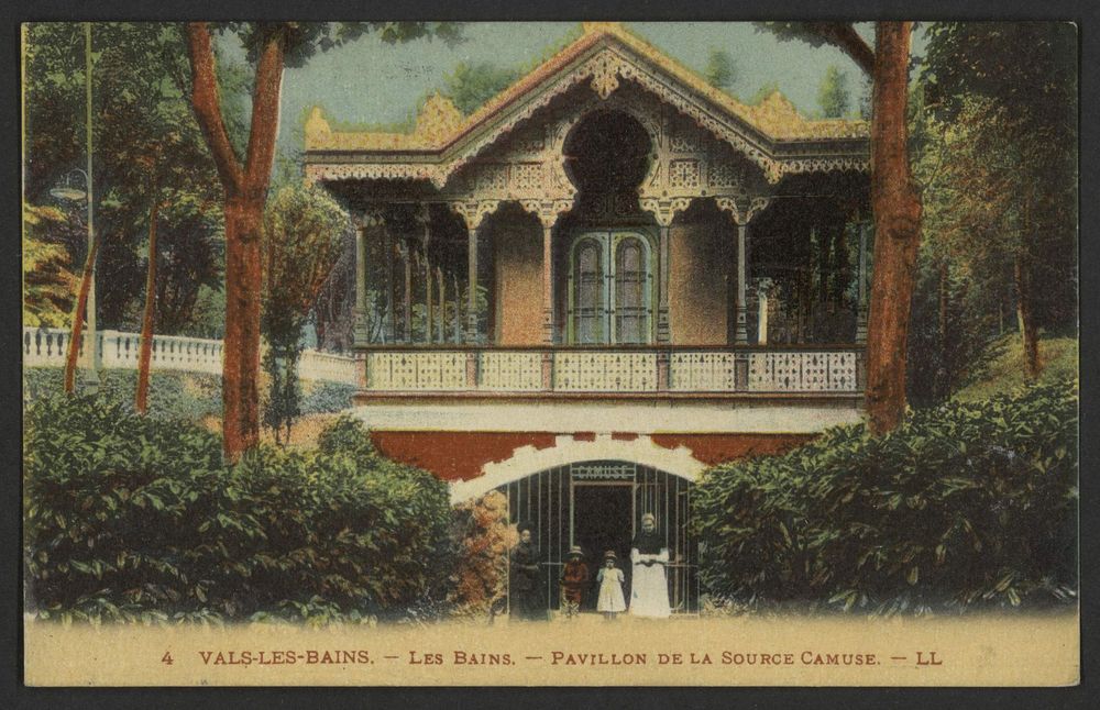 Vals-les-Bains. - Les Bains. - Pavillon de la Source Camus