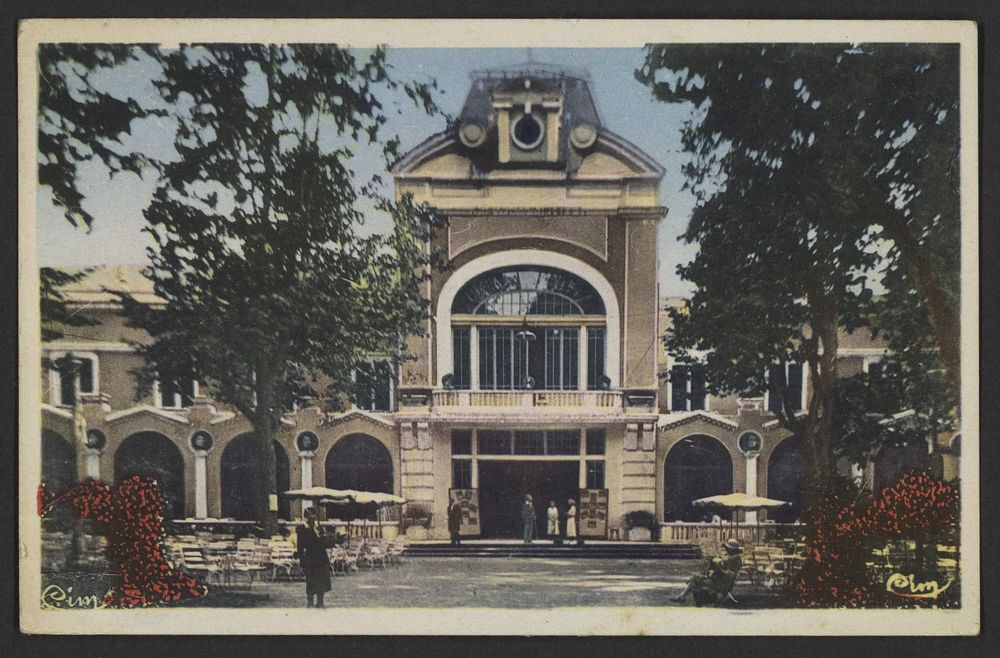 Vals-le-Bains (Ardèche) Le Nouvau Casino - La Façade