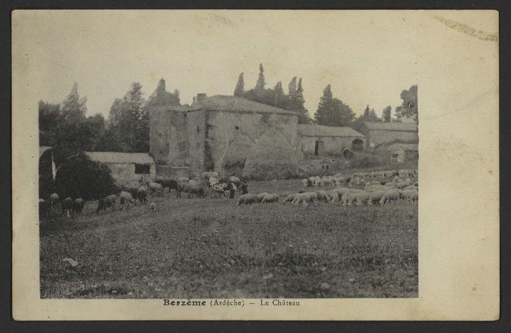 Berzème (Ardèche) - Le Château