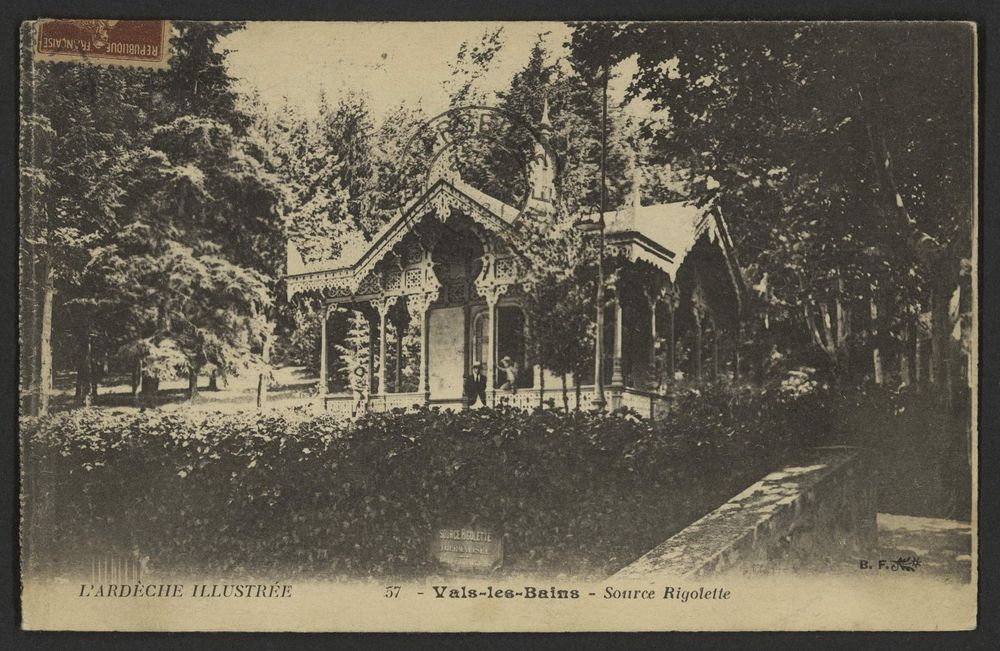 Vals-les-Bains - Source Rigolette