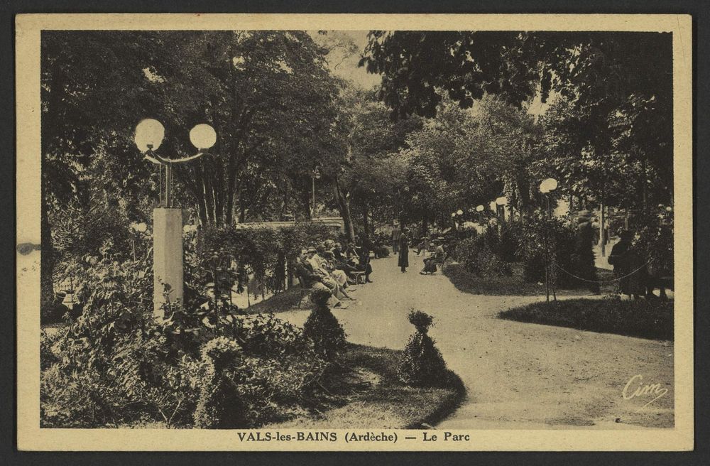 Vals-les-Bains (Ardèche) - Le Parc