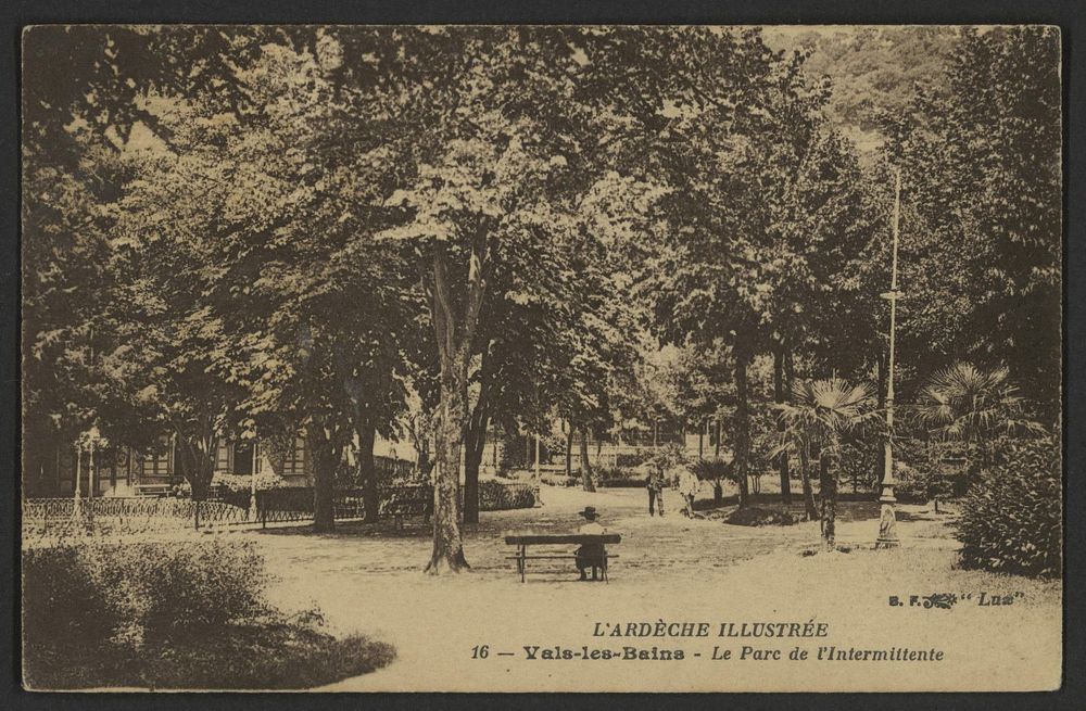 Vals-les-bains - Le Parc de l'Intermittente