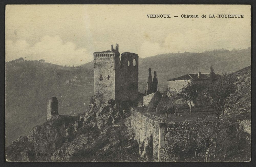 Vernoux. - Château de la Tourette