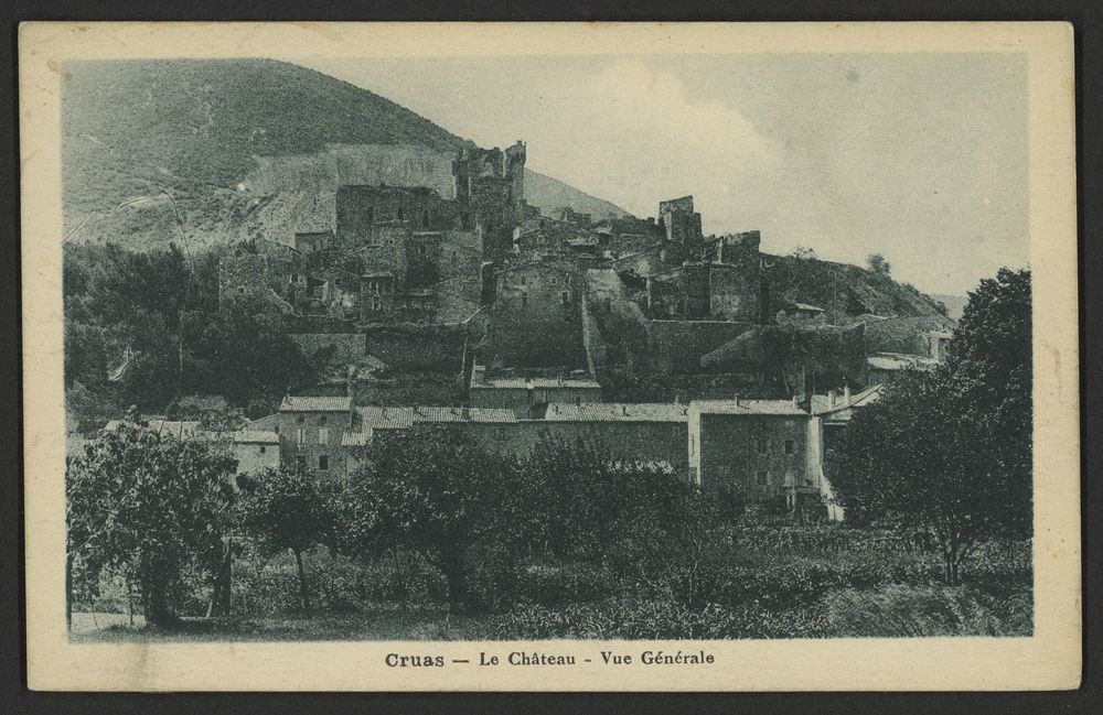Cruas - Le Château - Vue Générale