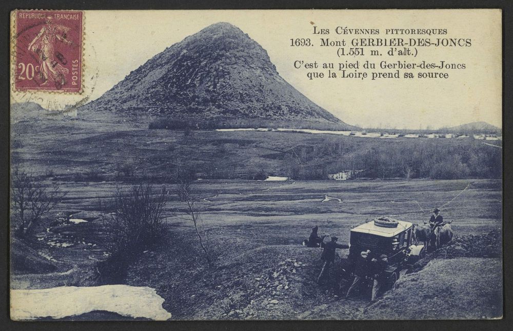 Mont Gerbier-des-Joncs (1551 m. d'alt.)