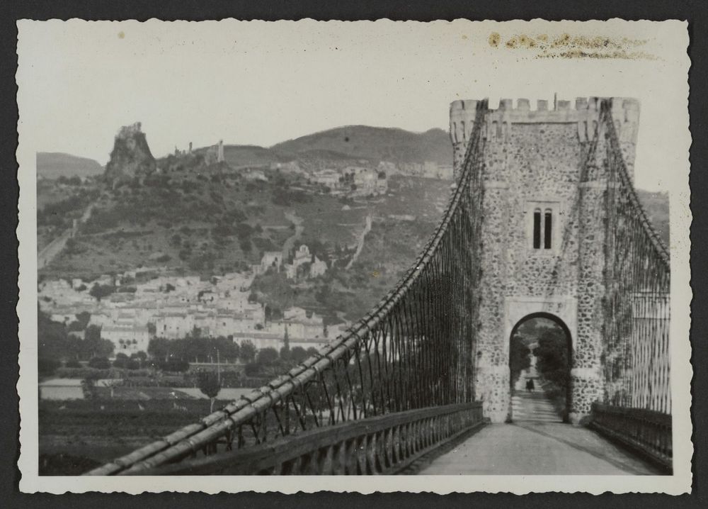 Pont suspendu de Rochemaure