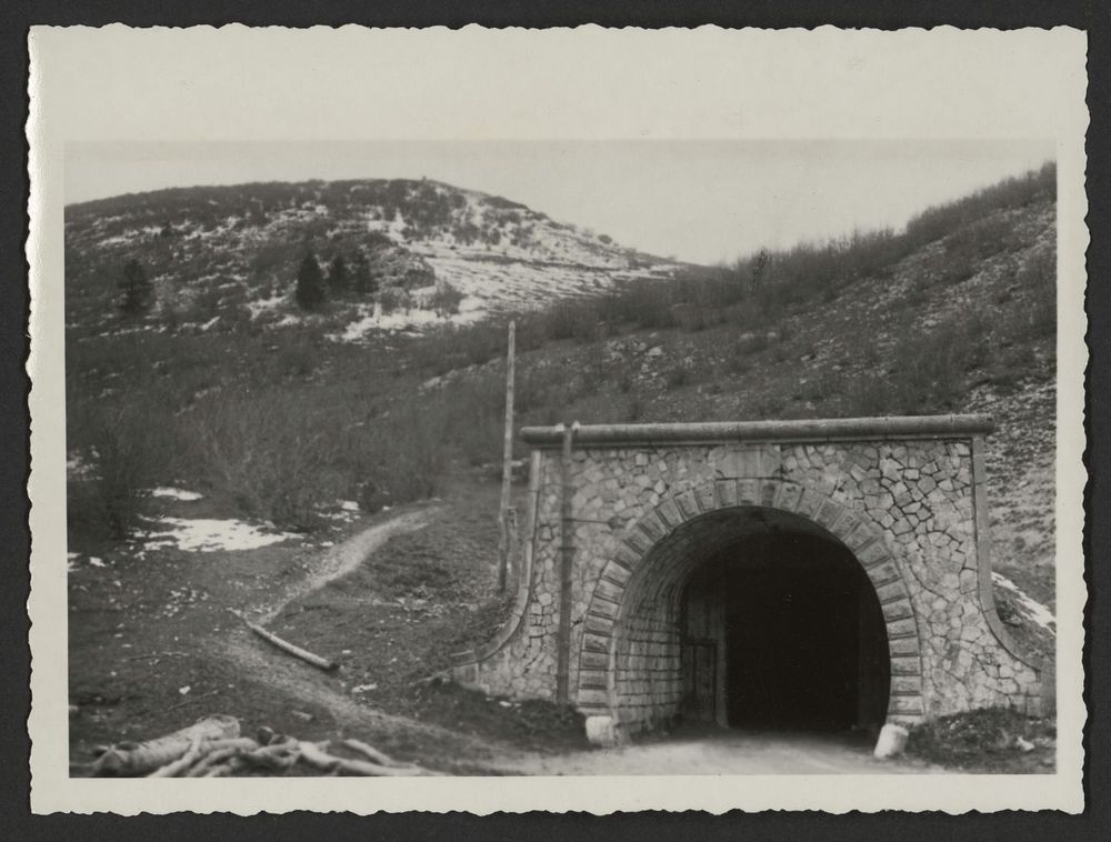 Entrée nord du tunnel du Col de Rousset