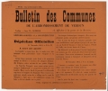 Bulletin des communes de l'arrondissement de Verdun   82 - 12 novembre 1914