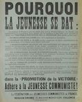 Fédération des Jeunesses communistes de France : pourquoi la jeunesse se bat