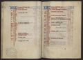 Breviaire de St Ruf, avec enluminures et encadrement calendrier
