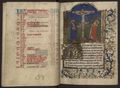 Breviaire de St Ruf, avec enluminures et encadrement calendrier