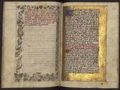 Breviaire de St Ruf, avec encad. color. en latin et en français