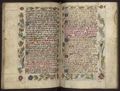 Breviaire de St Ruf, avec encad. color. en latin et en français