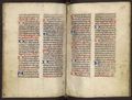 Bréviaire de Notre Dame d'Annonay de St RUF. Avec enluminures. Calendrier en Latin