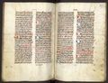 Bréviaire de Notre Dame d'Annonay de St RUF. Avec enluminures. Calendrier en Latin