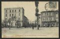 Le Teil (Ardèche). - Place des Sablons (côté sud) et le Boulevard National