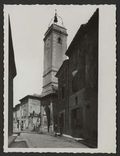 Tour de l'horloge dans la Grande Rue de Donzère