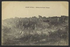 Allan (Drôme). - Ruines du Vieux Village