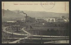 Valence - Panorama du Parc Jouvet - Crussol - Le Grand Moulin - Les Ponts