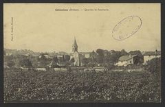 Génissieux (Drôme) - Quartier de la Faucherie