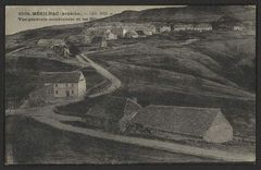 Mézilhac. - (Alt. 1055 m.). Vue générale occidentale et les Hôtels.