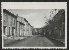 Rue d'une ville ou d'un village de la Drôme
