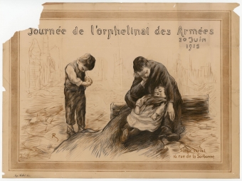 Jounée de l'orphelinat des armées 20 juin 1915