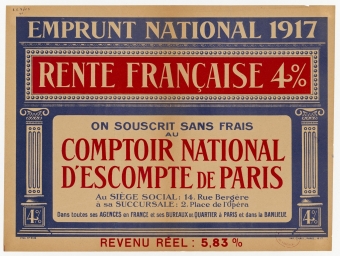 Emprunt national 1917, rente française 4%