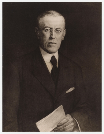 [Portrait photo Président Wilson]