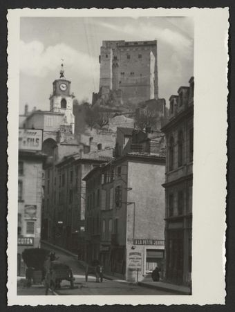 La rue du pont, aujourd'hui rue Maurice Long