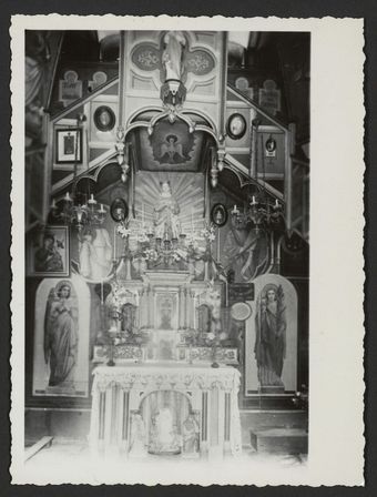 Maître autel de la chapelle N.D. de Bon Secours