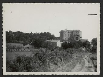 Le château vu du midi