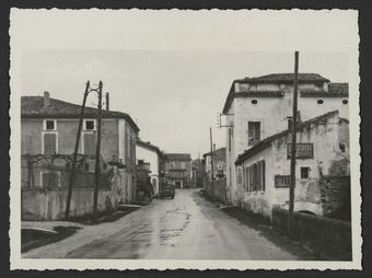 Rue près de l'ancien moulinage