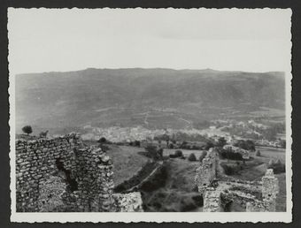 Saint-Péray ? Vu depuis les ruines de Crussol