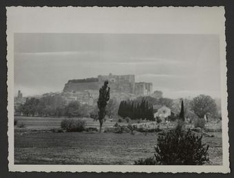 Vue générale du Château de Grignan