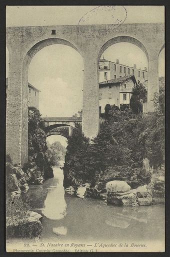 St-Nazaire-en-Royans - L'Aqueduc de la Bourne