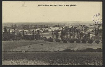 Saint-Romain-d'Albon - Vue générale