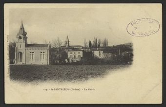 St-Pantaléon (Drôme) - La Mairie