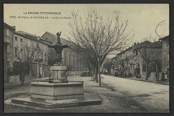 St-Paul-3-Châteaux. - Le Cours Haut