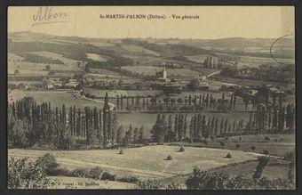 St-Martin-d'Albon (Drôme) - Vue générale