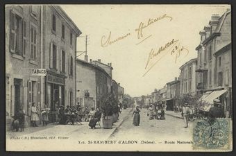 St-Rambert-d'Albon (Drôme) - Route Nationale