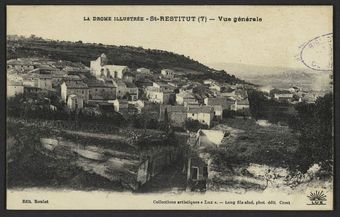 St-Restitut  - Vue générale