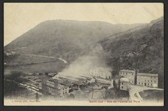 Saint Uze - Vue de l'usine du Pont