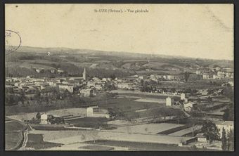 St-Uze (Drôme). - Vue générale