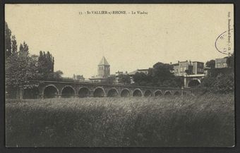 St-Vallier-s/-Rhône. - Le Viaduc