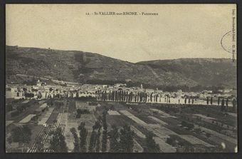 St Vallier-sur-Rhône - Panorama