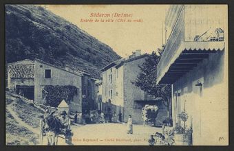 Séderon (Drôme) - Entrée de la ville (côté du midi)