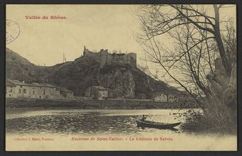 Environs de Saint-Vallier - Le Château de Serves
