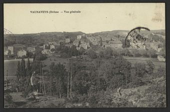 Vaunaveys (Drôme) - Vue générale